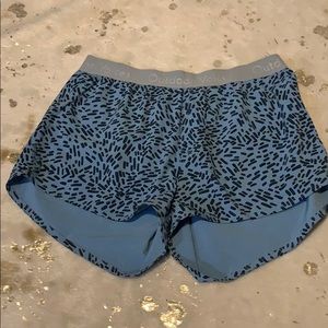 Blue speckled outdoor voices shorts NEVER WORN